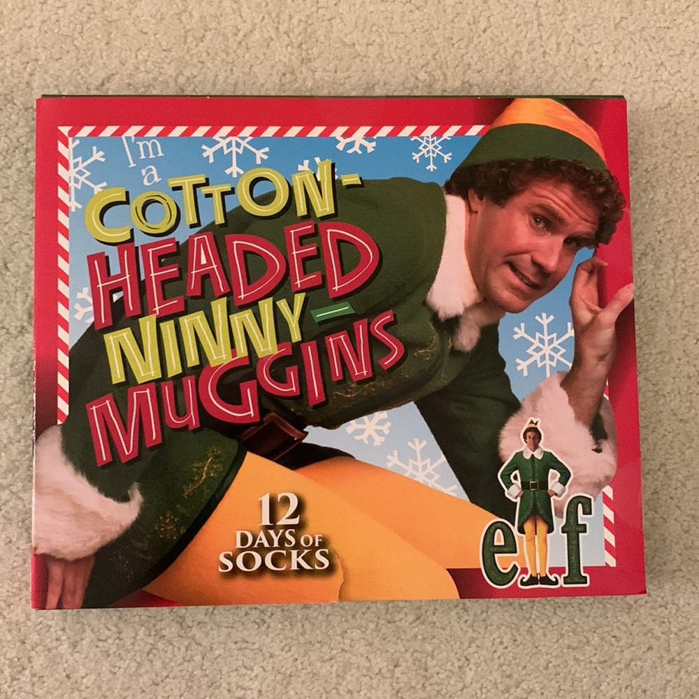Elf 12 Days of Socks Set